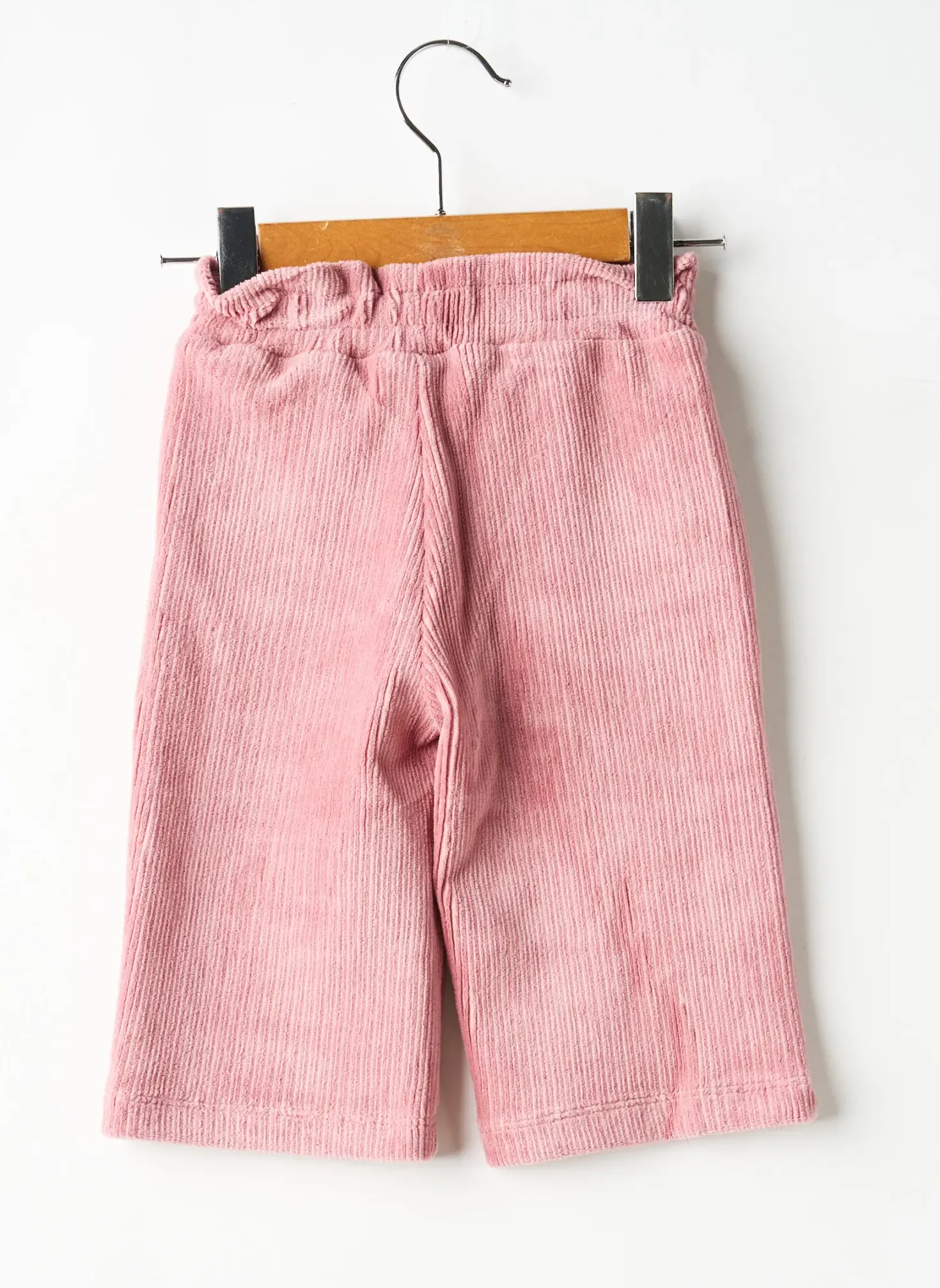 Pantalon Droit Mayoral Rose Taille Élastique