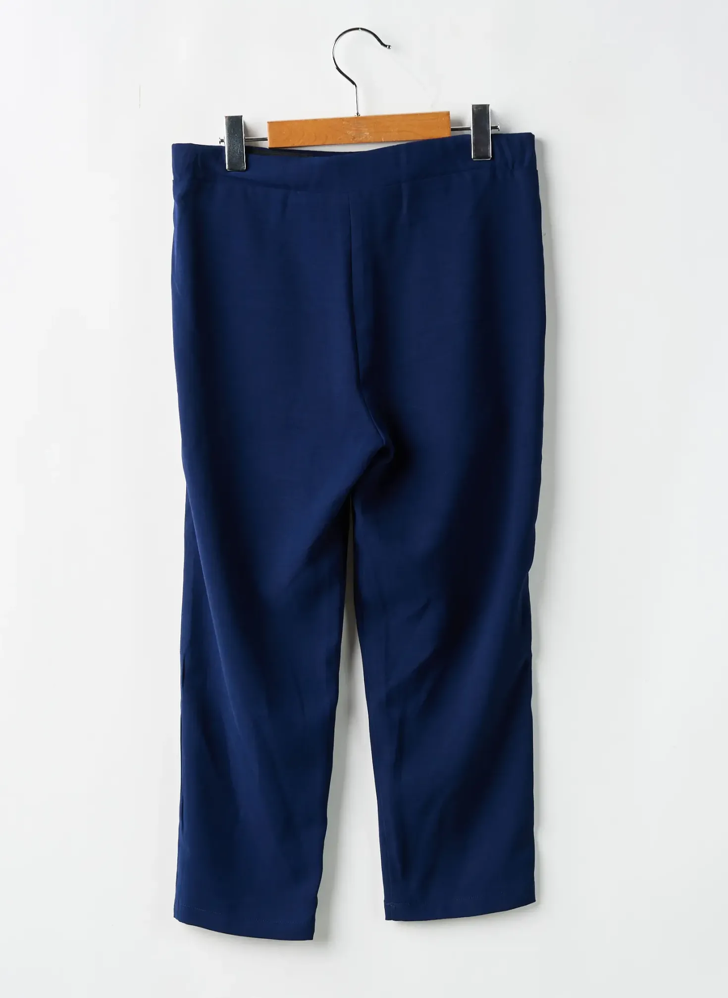 Pantalon Droit Mini Molly Bleu Taille Ajustable