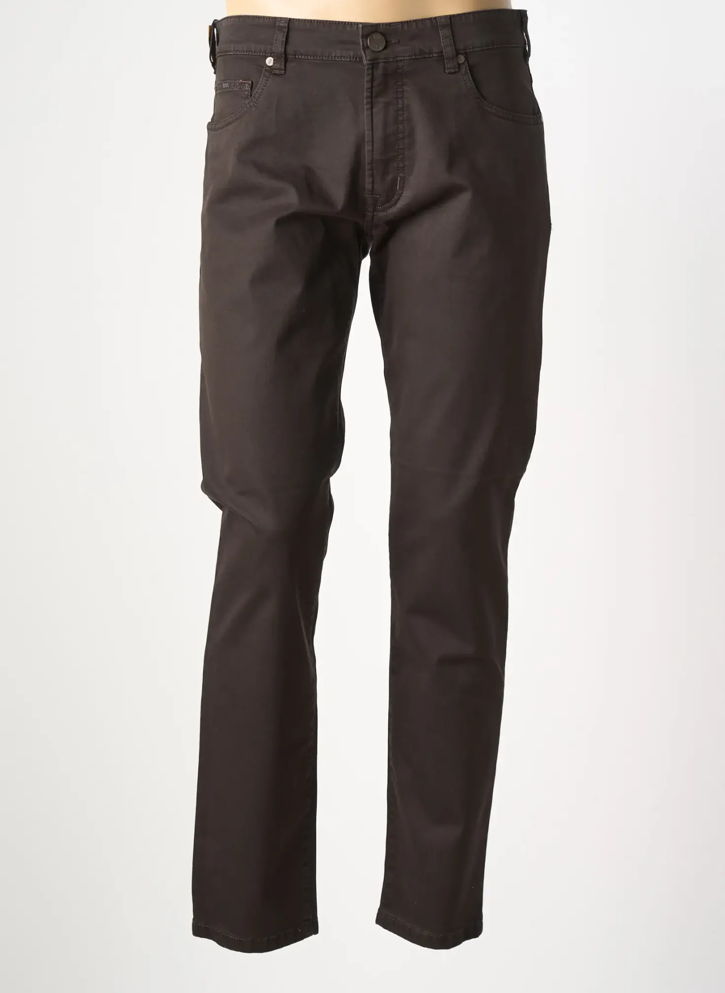 Pantalon Droit Mmx Marron