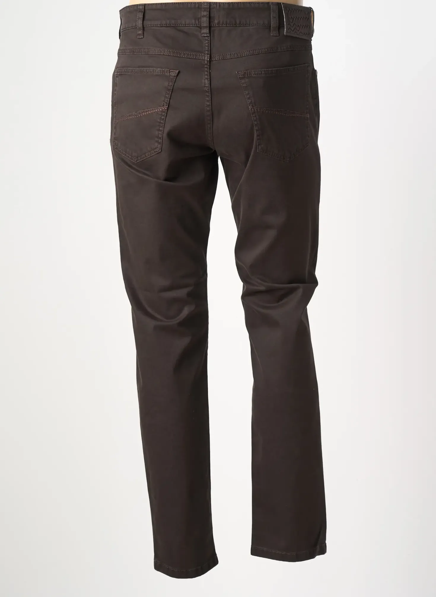 Pantalon Droit Mmx Marron