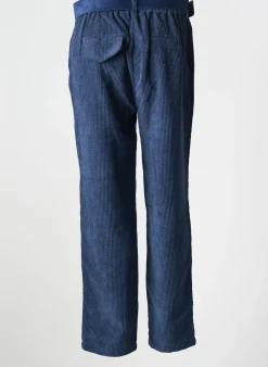 Pantalon Droit Molly Bracken Bleu Taille Haute