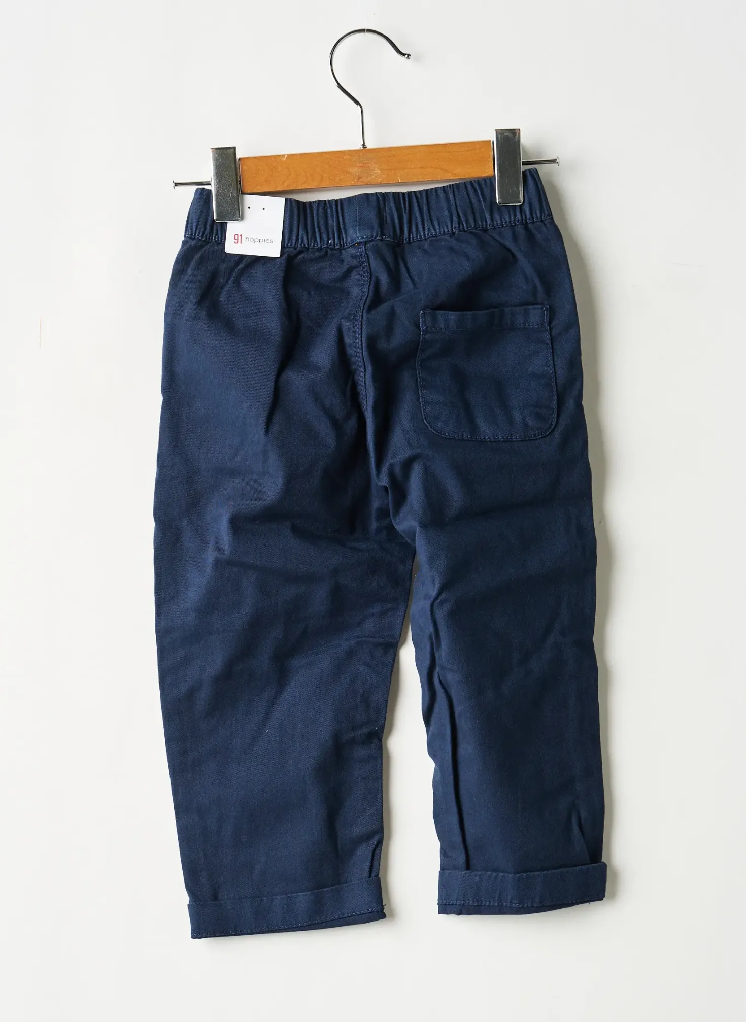 Pantalon Droit Noppies Bleu Taille Élastique