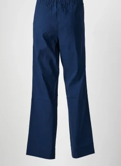 Pantalon Droit Sheego Bleu Taille Normale