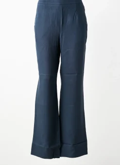 Pantalon Droit Sheego Bleu Taille Normale