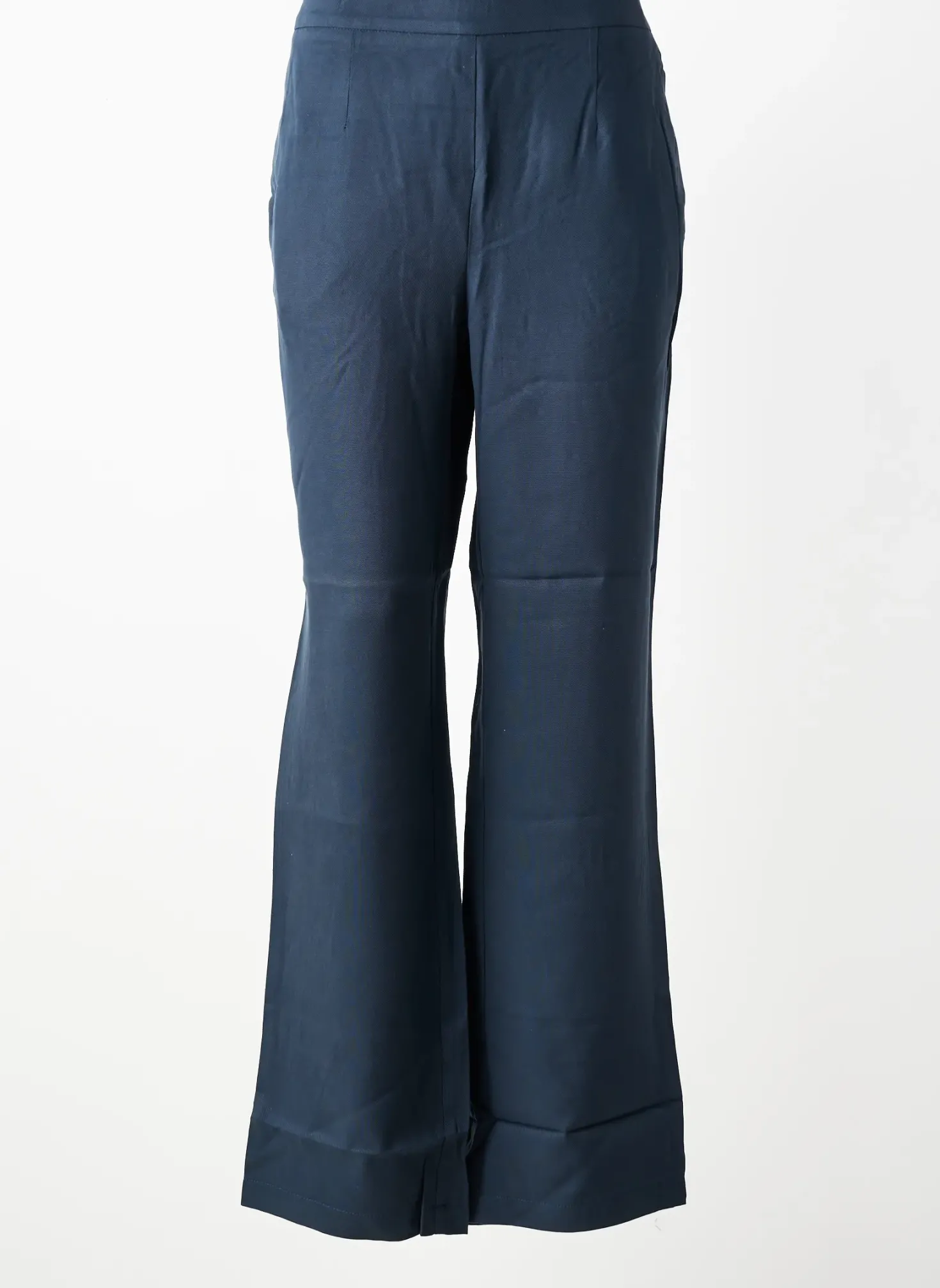 Pantalon Droit Sheego Bleu Taille Normale