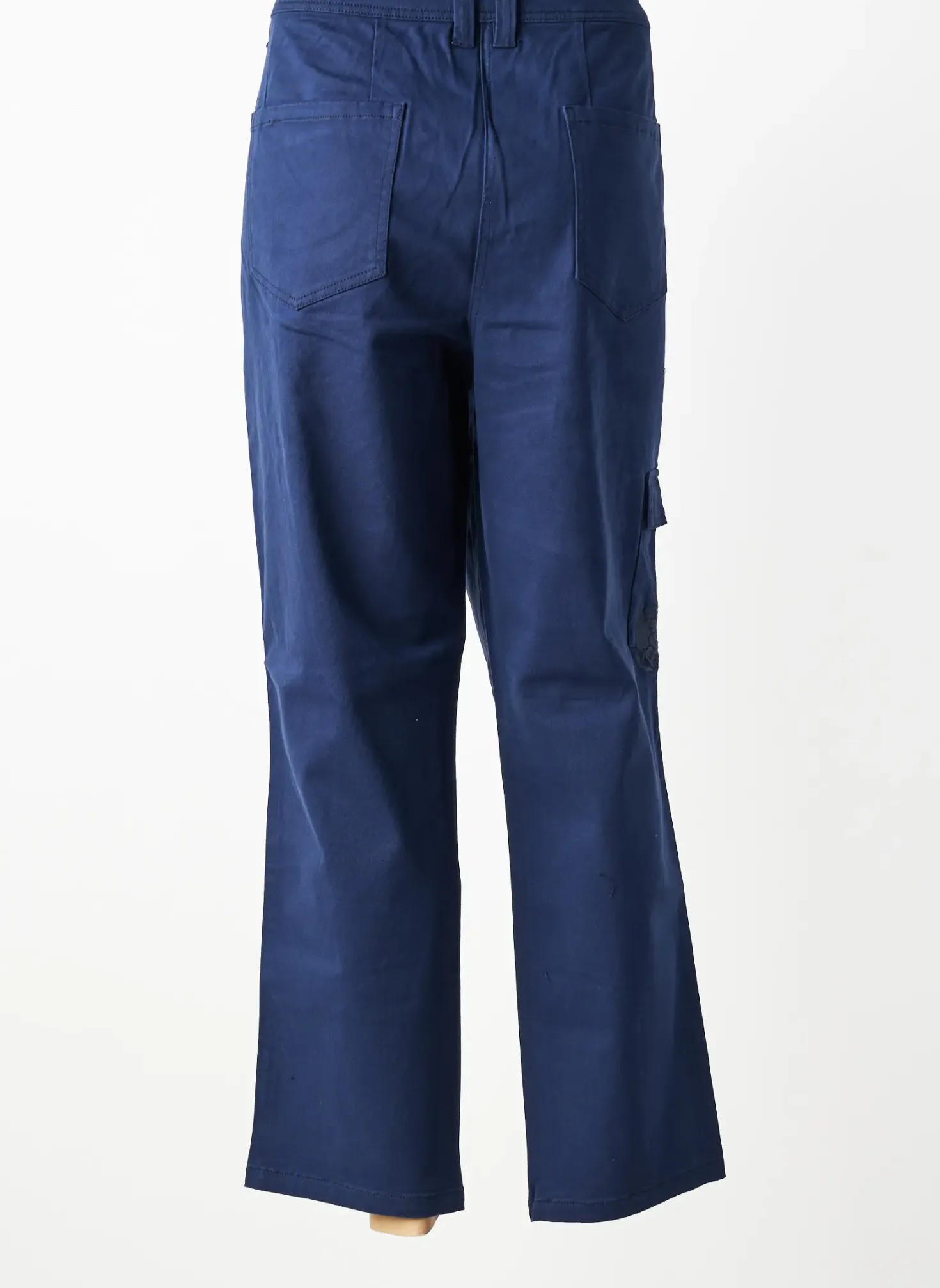 Pantalon Droit Sheego Bleu Taille Normale