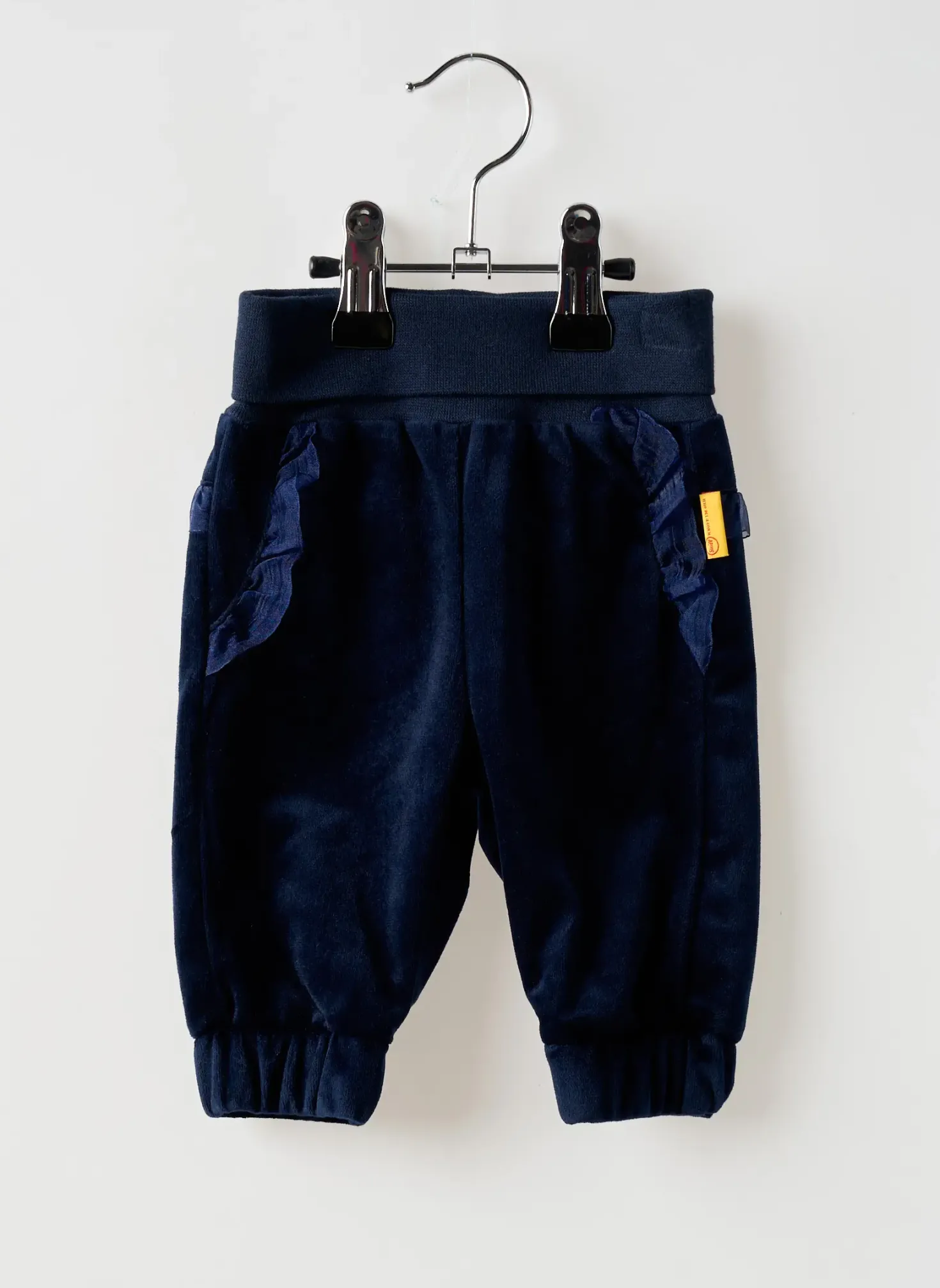 Pantalon Droit Steiff Bleu Taille Élastique