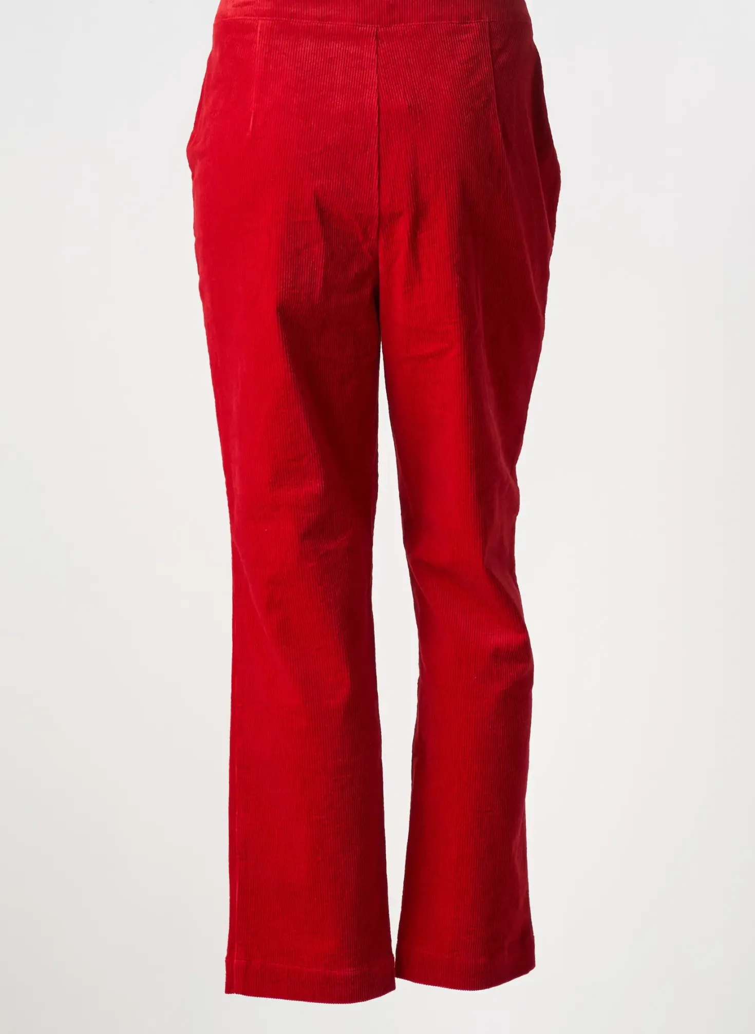 Pantalon Droit Surkana Rouge Taille Normale