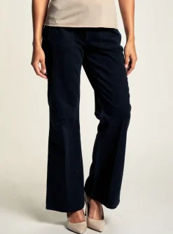 Pantalon Droit Vanessa Bruno Bleu Taille Normale