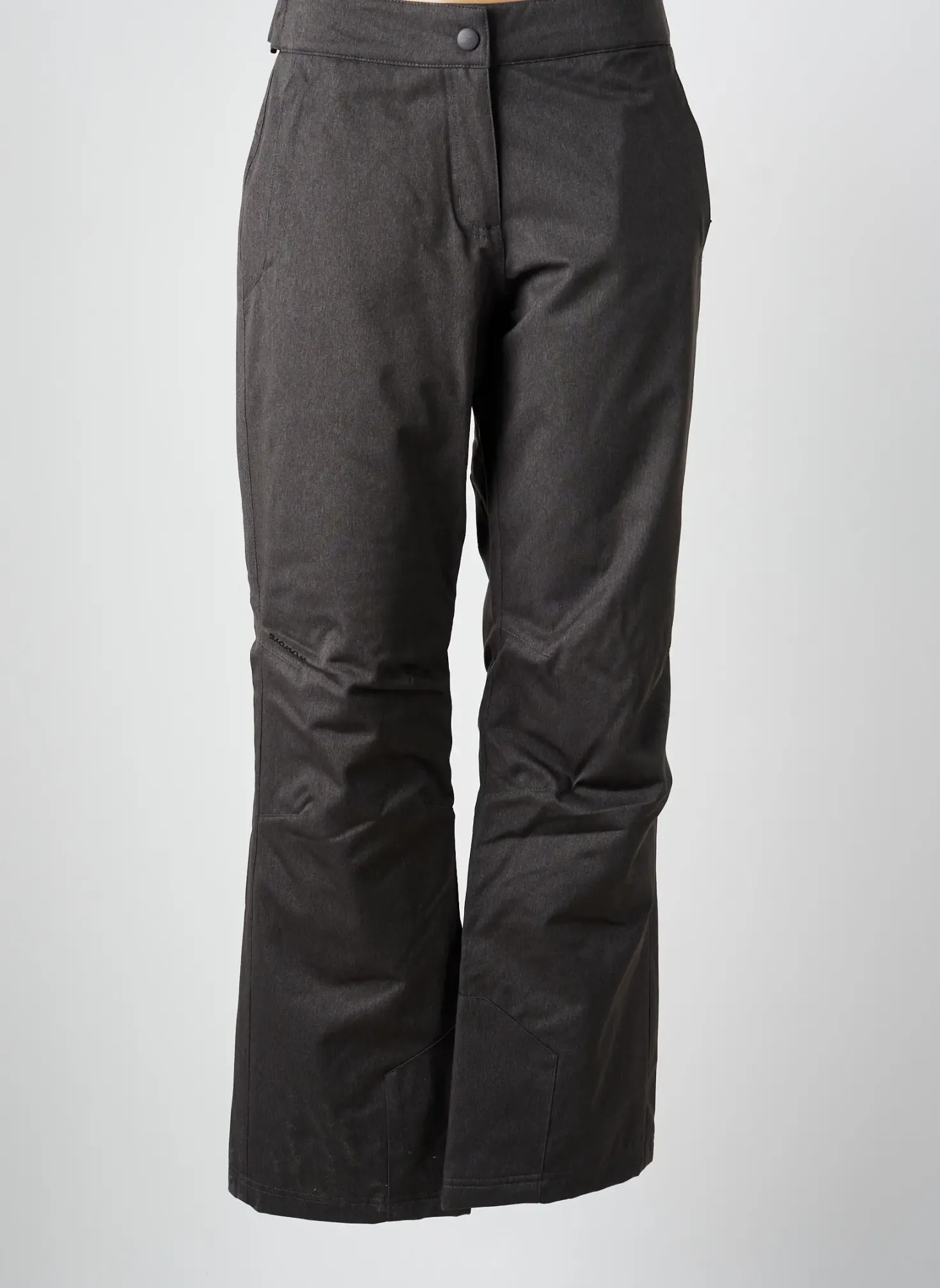 Pantalon Droit Ziener Gris Taille Normale