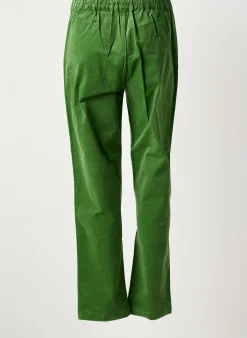 Pantalon Droit Zilch Vert Taille Normale