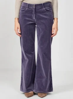 Pantalon Flare East Drive Violet Taille Normale