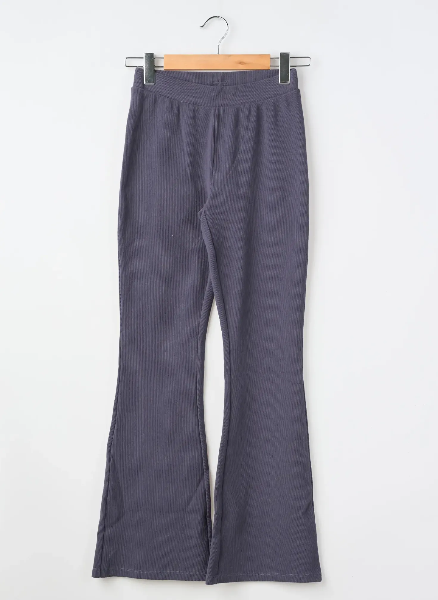 Pantalon Flare Garcia Bleu Taille Élastique