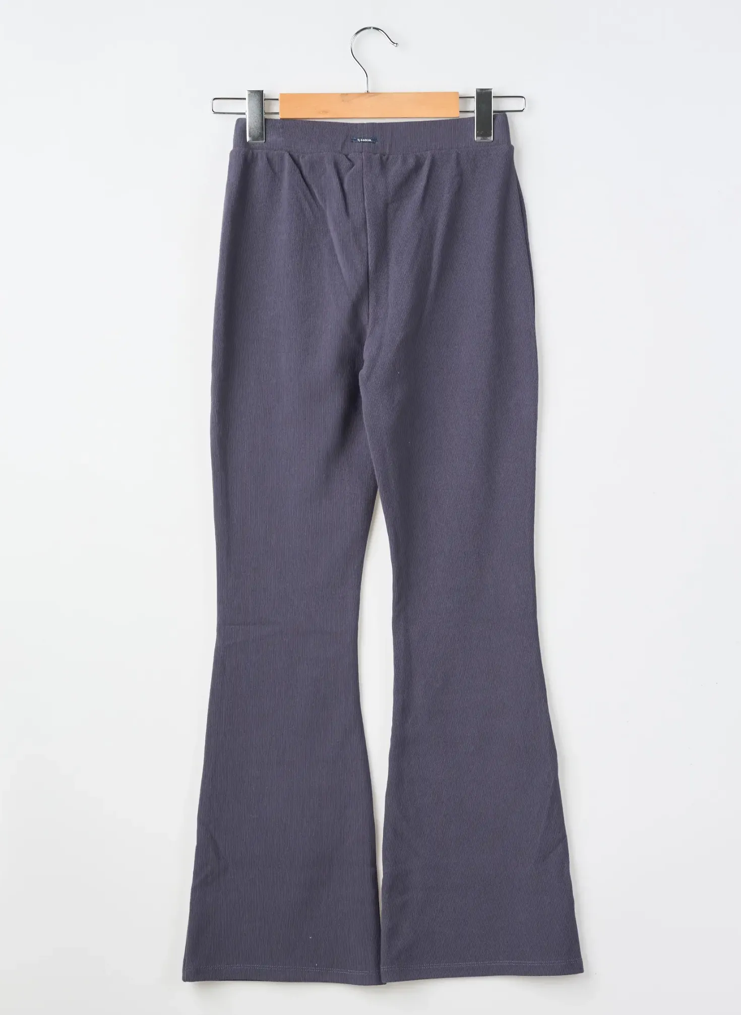 Pantalon Flare Garcia Bleu Taille Élastique