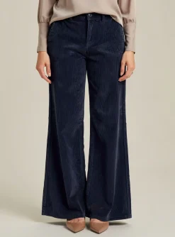 Pantalon Flare Happy Bleu Taille Normale