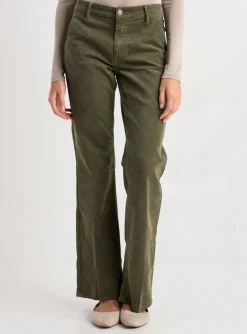Pantalon Flare Happy Vert