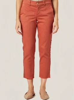 Pantalon 7/8 Happy Marron Taille Normale