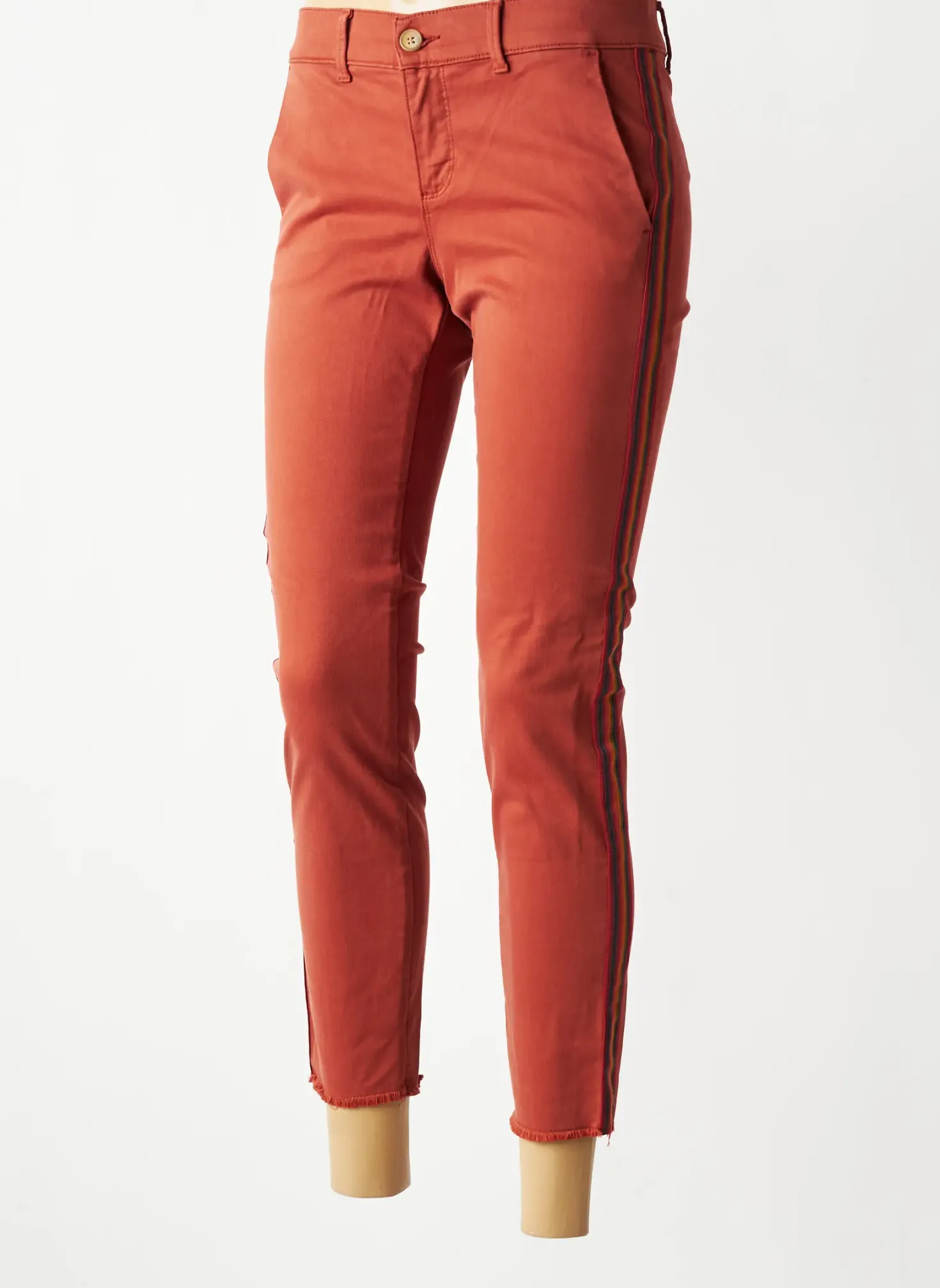 Pantalon 7/8 Happy Marron Taille Normale