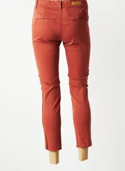 Pantalon 7/8 Happy Marron Taille Normale