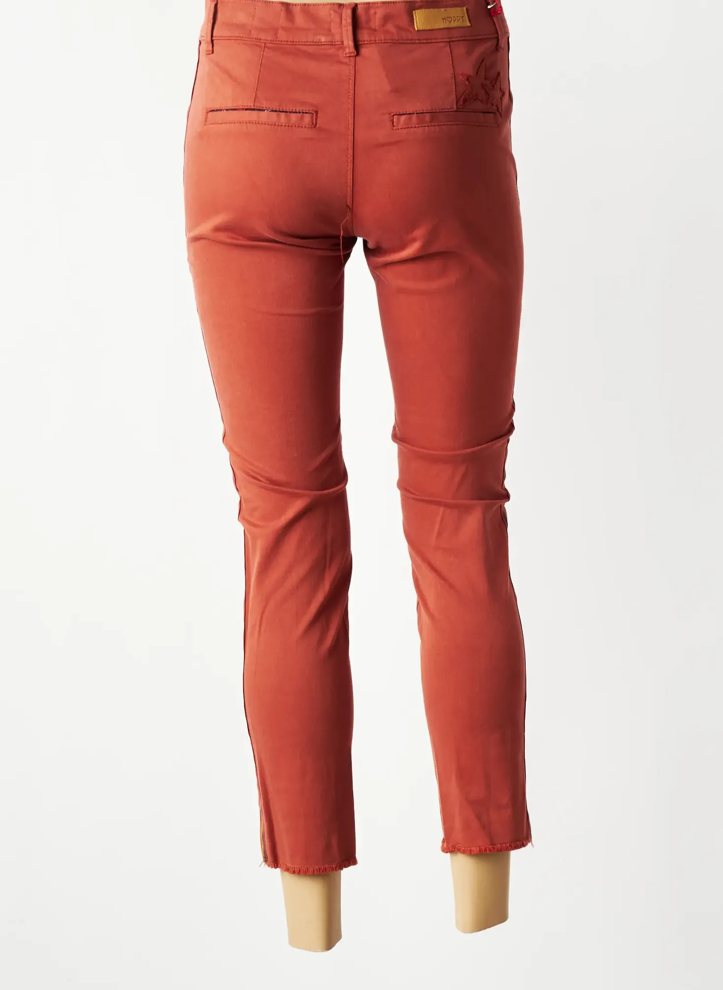 Pantalon 7/8 Happy Marron Taille Normale