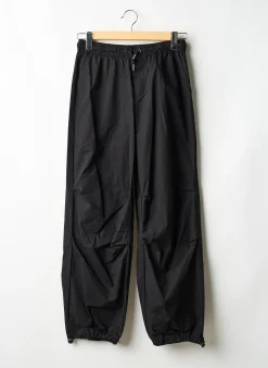 Pantalon Large Garcia Noir Taille Ajustable
