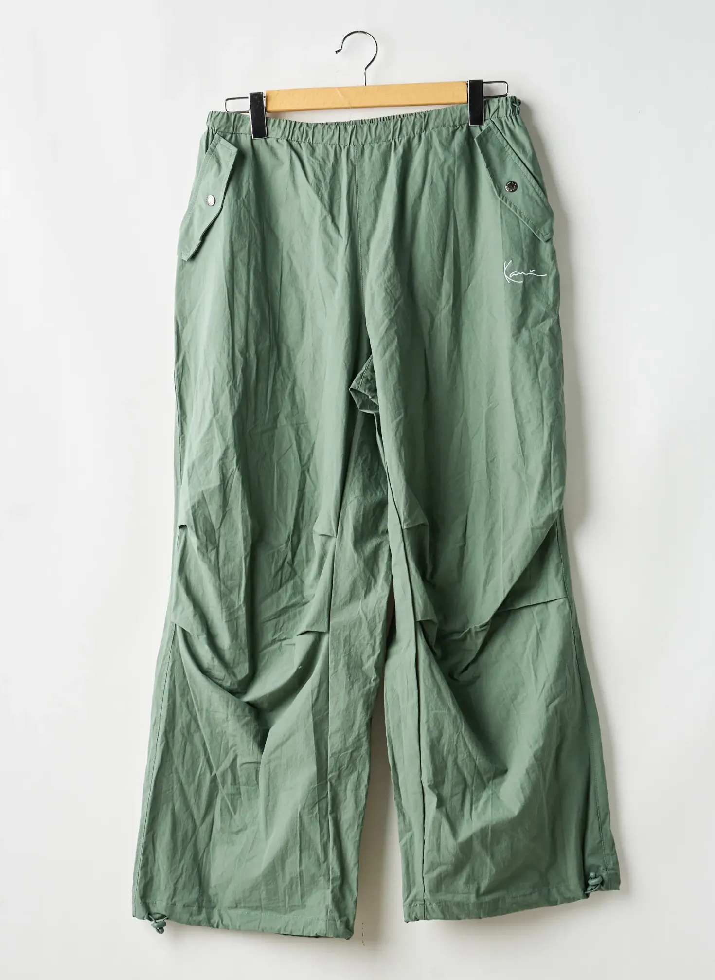 Pantalon Large Karl Kani Vert