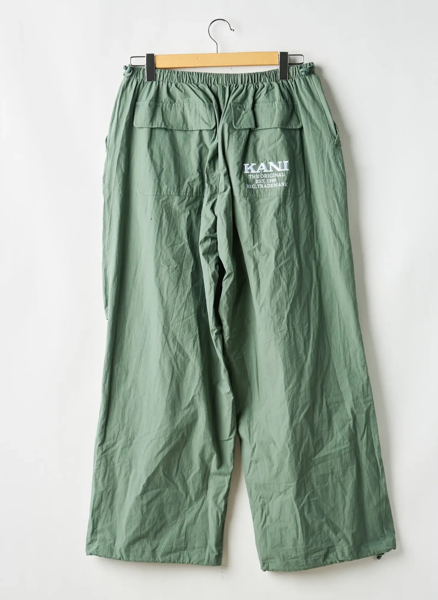Pantalon Large Karl Kani Vert