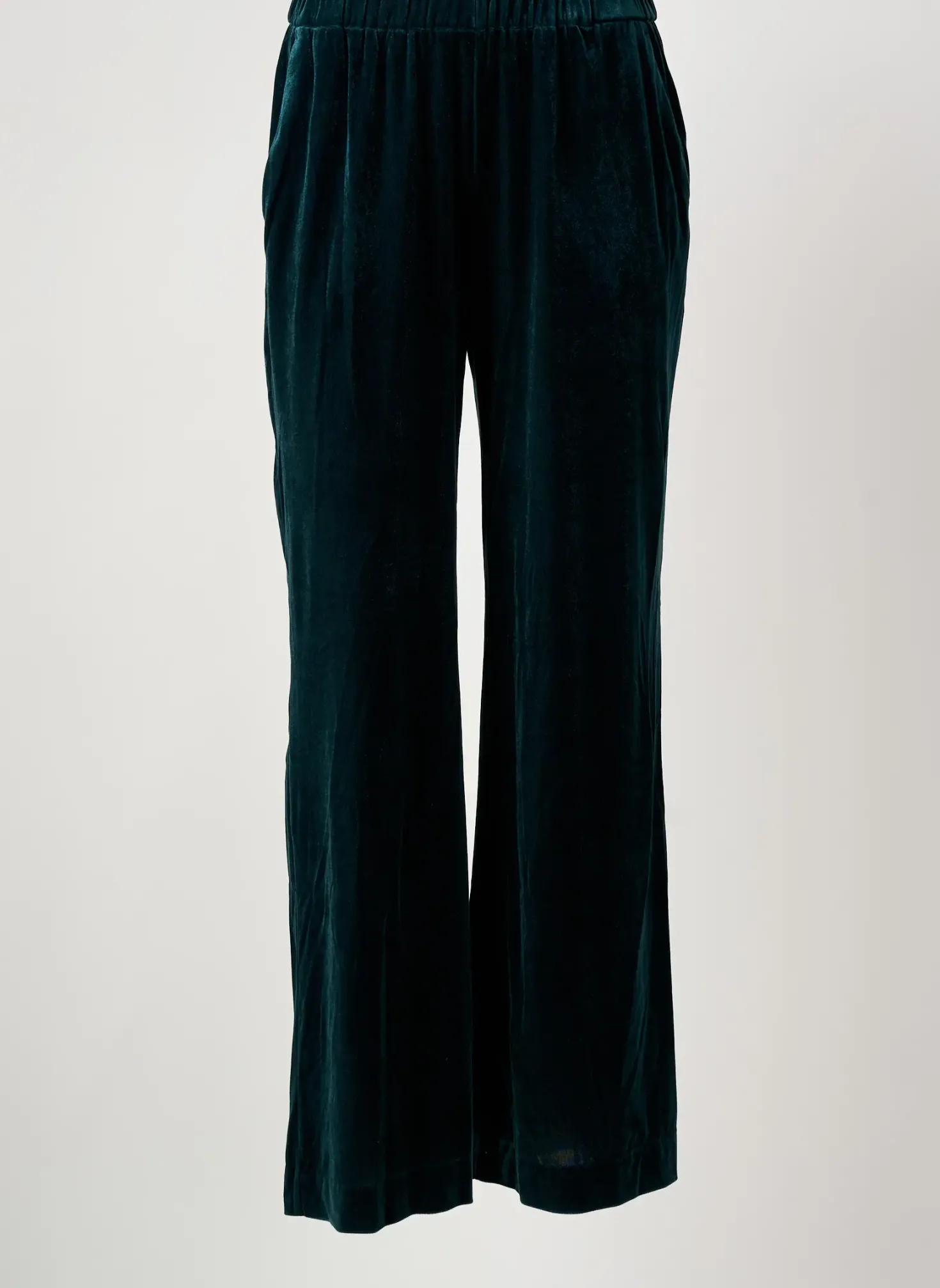 Pantalon Large Karma Koma Vert Taille Normale
