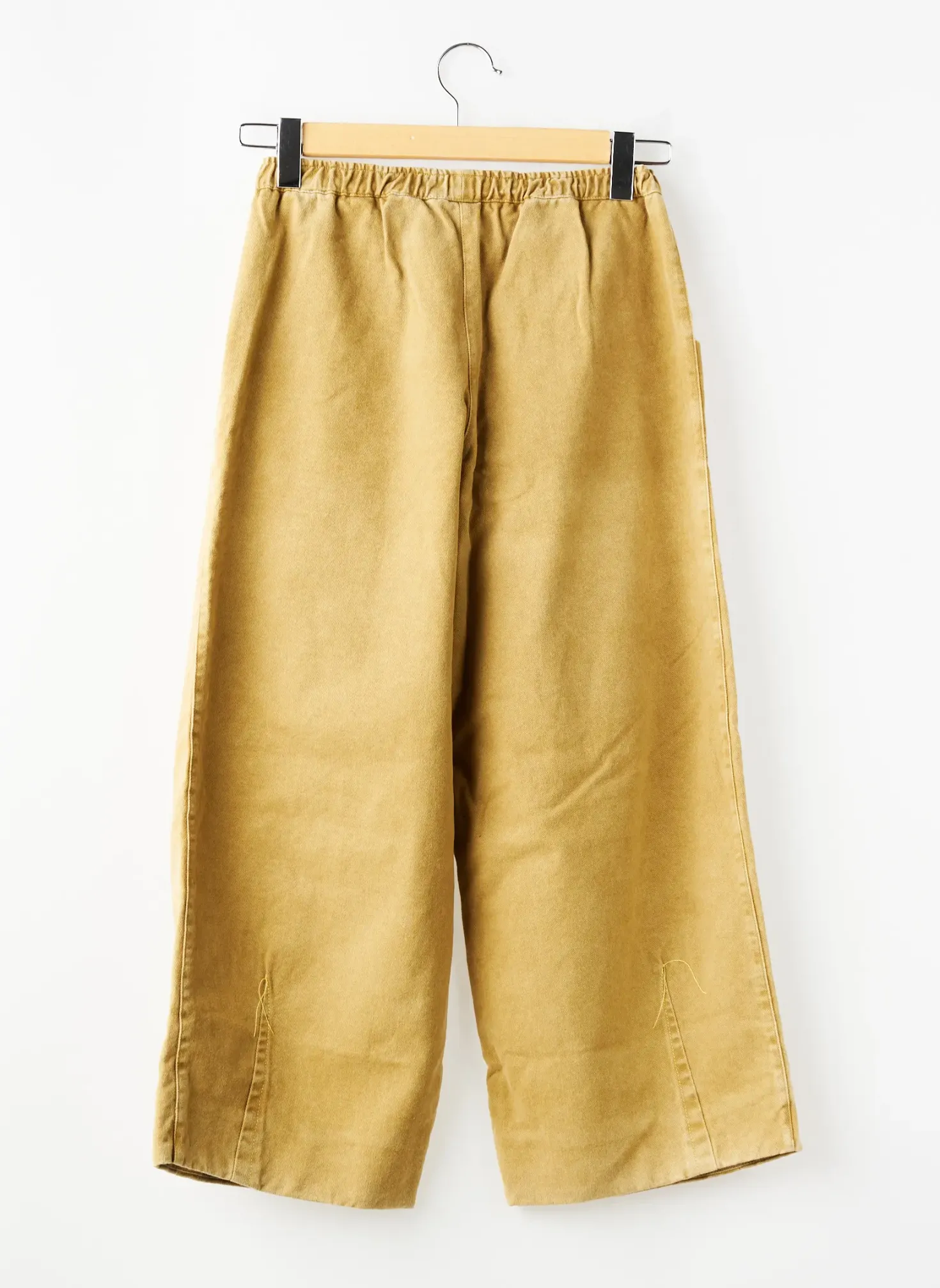 Pantalon Large Lilith Marron Taille Élastique