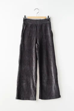 Pantalon Large Mayoral Gris Taille Élastique