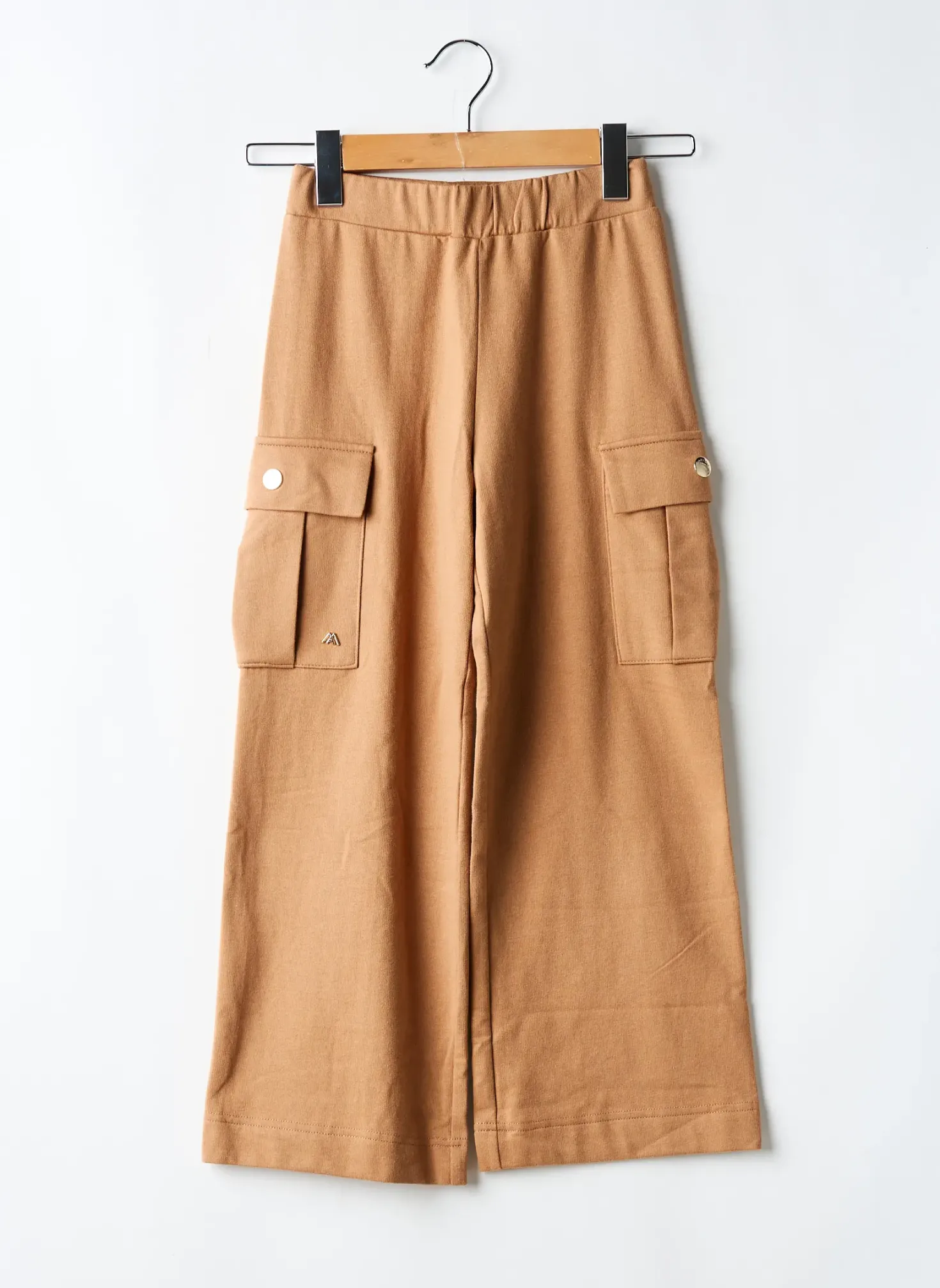 Pantalon Large Mayoral Marron Taille Élastique