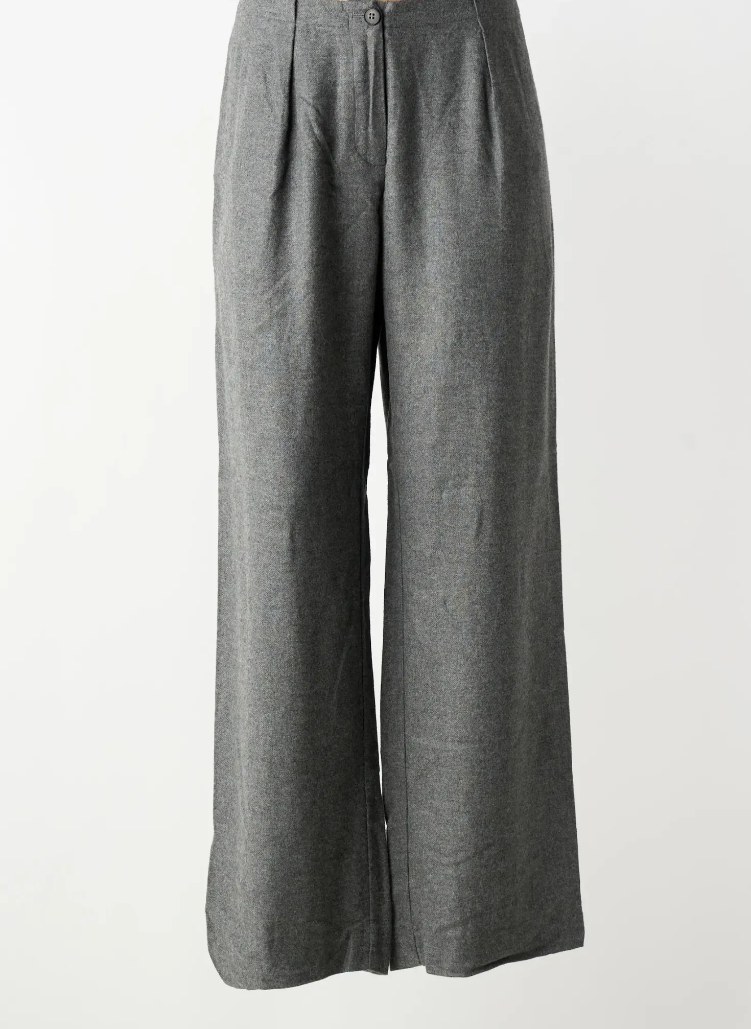 Pantalon Large Phisique Du Role Gris Taille Normale