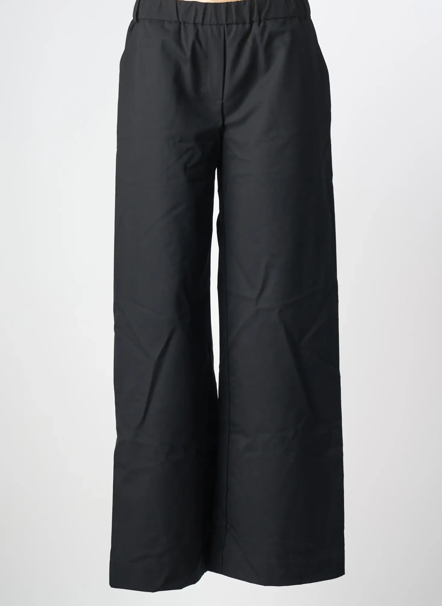 Pantalon Large Tinsels Noir Taille Normale