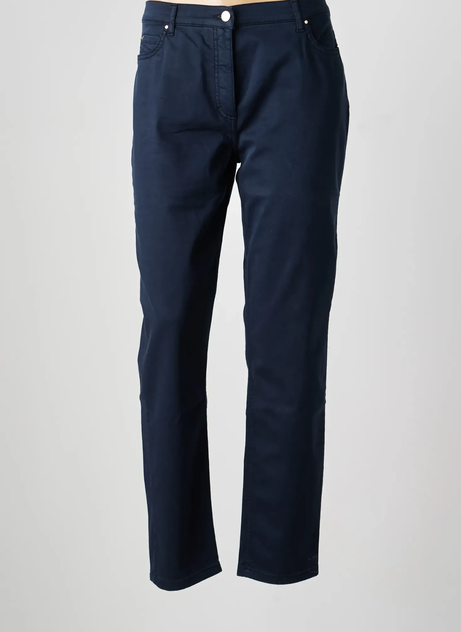 Pantalon Slim Betty Barclay Bleu Taille Normale