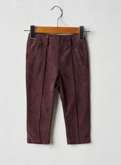 Pantalon Slim Boboli Marron Taille Élastique