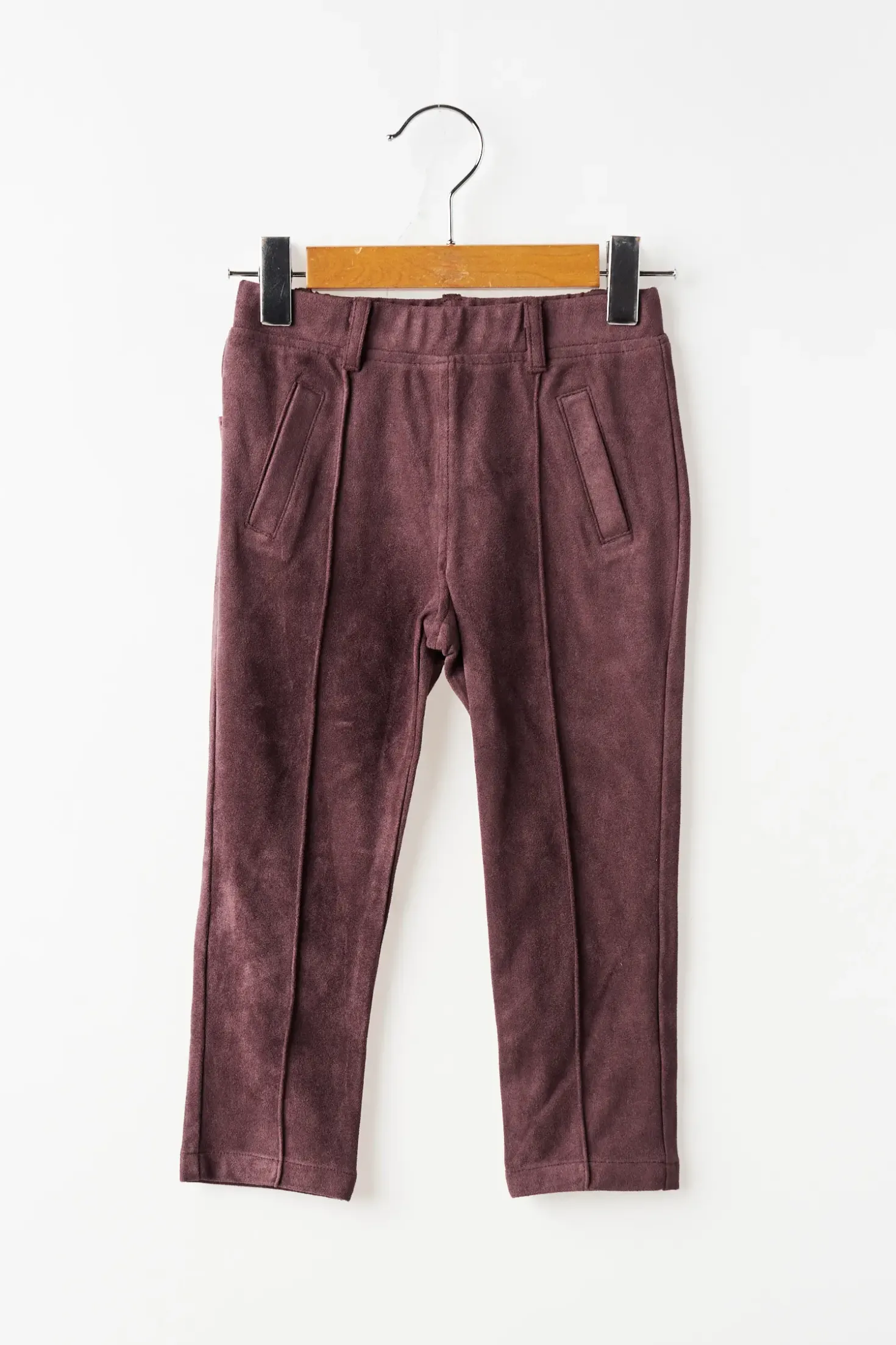 Pantalon Slim Boboli Marron Taille Élastique