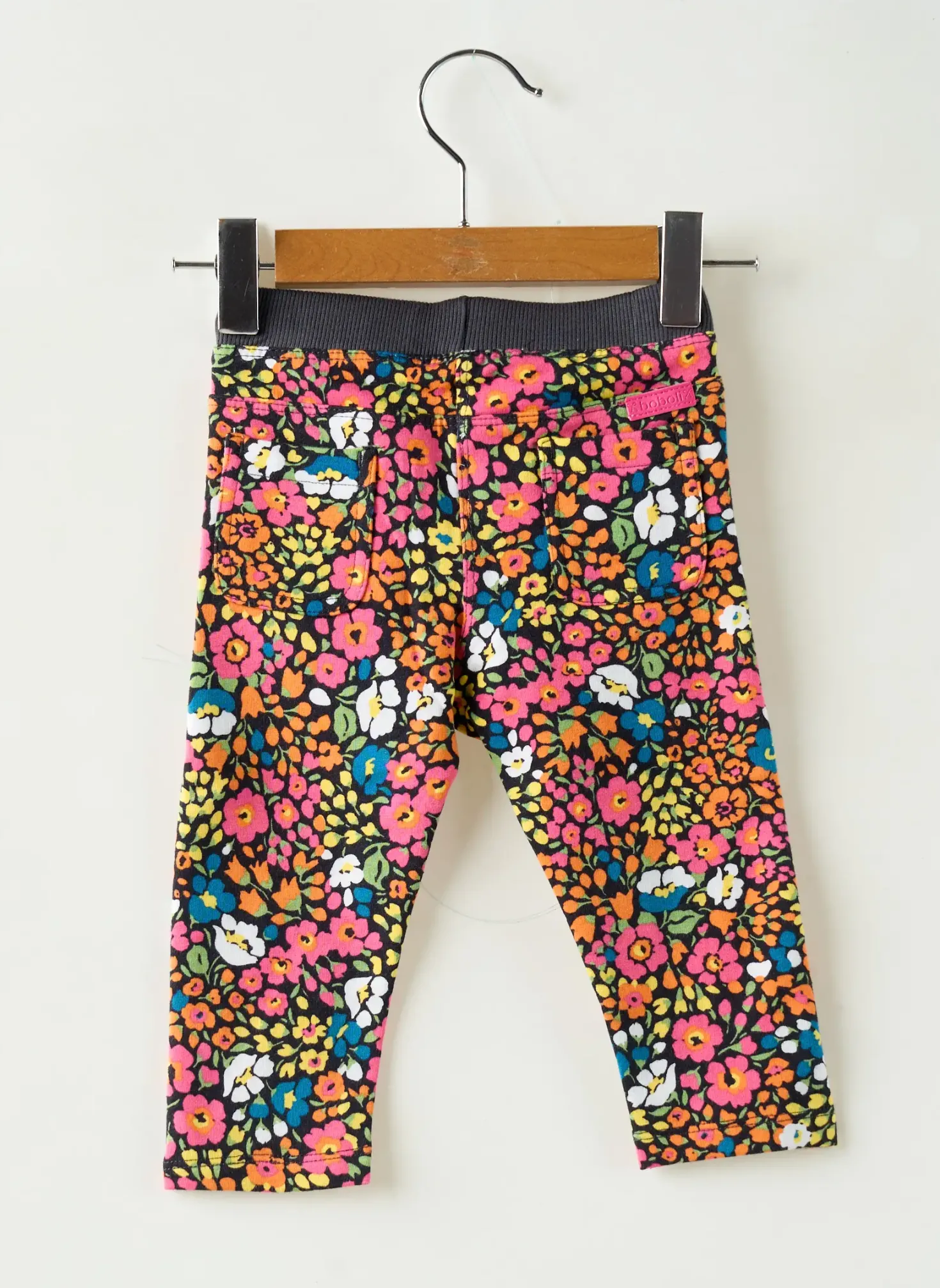 Pantalon Slim Boboli Noir Taille Élastique