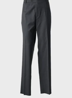 Pantalon Slim Brühl Gris Taille Basse