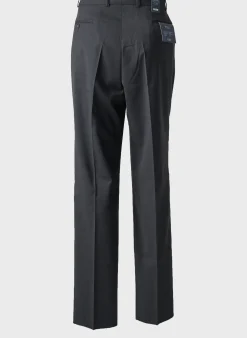Pantalon Slim Brühl Gris Taille Basse