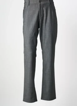 Pantalon Slim Bruno Saint Hilaire Gris Taille Normale