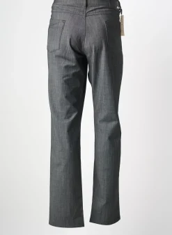 Pantalon Slim Bruno Saint Hilaire Gris Taille Normale
