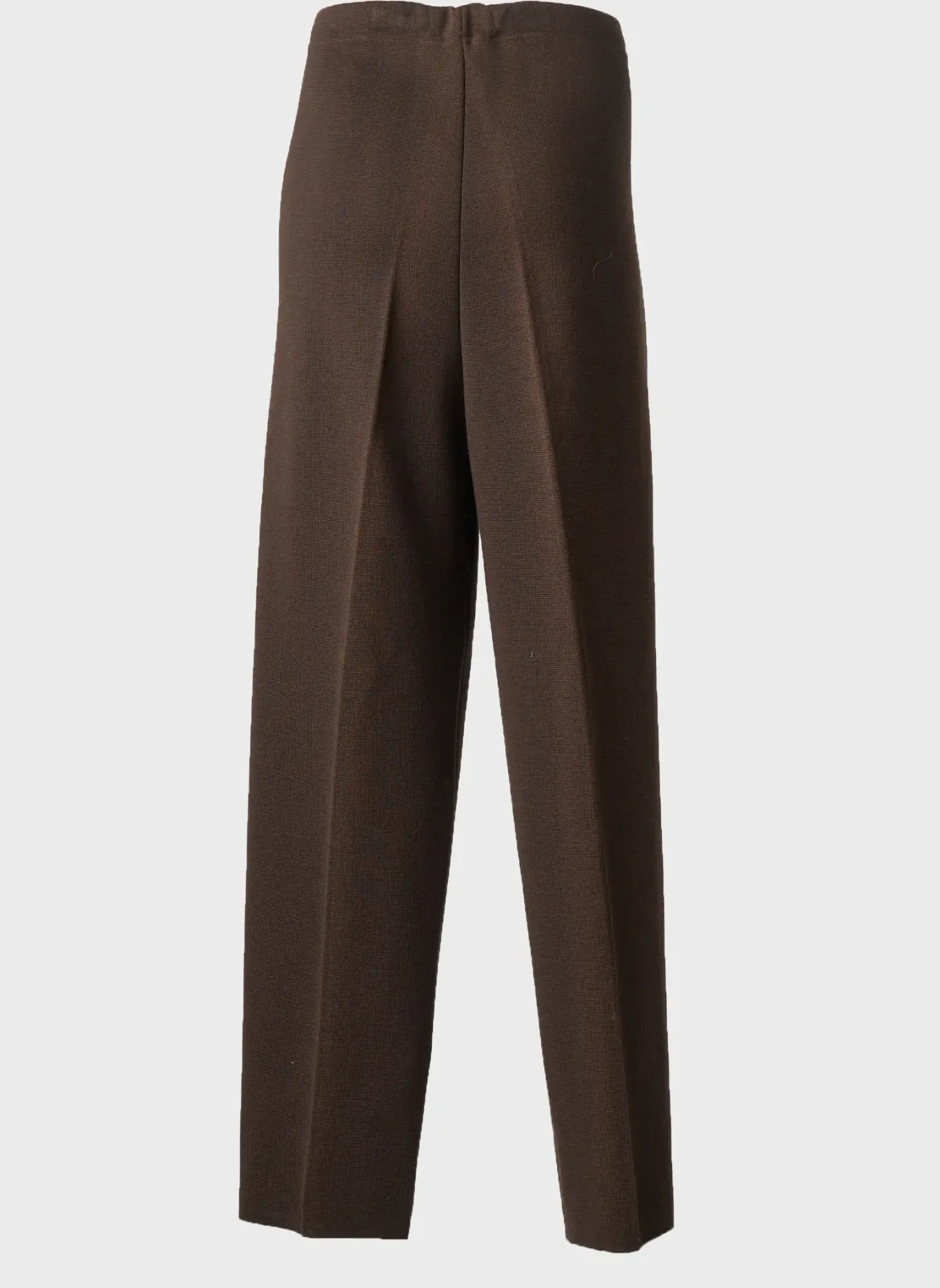 Pantalon Slim Chassagnard Marron Taille Haute