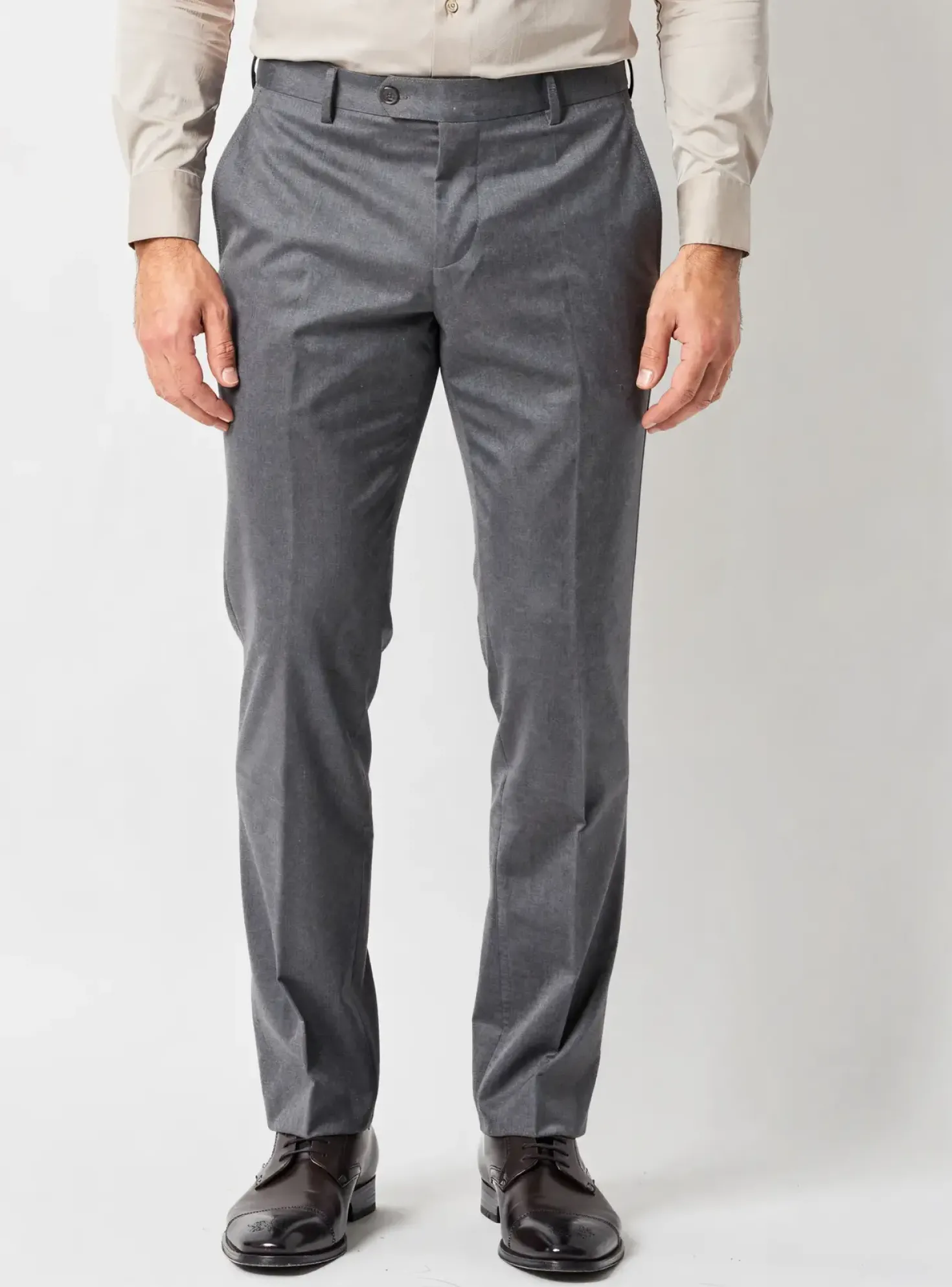 Pantalon Slim Ch. K. Williams Gris Taille Normale