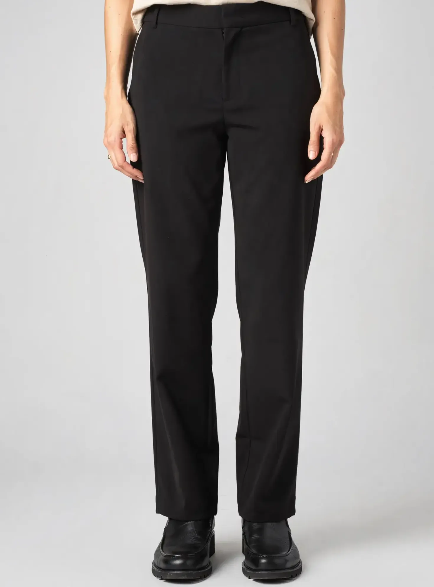 Pantalon Slim Ciso Noir Taille Normale