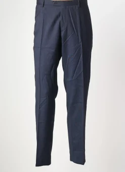 Pantalon Slim Club Of Gents Bleu Taille Normale
