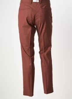 Pantalon Slim Club Of Gents Marron Taille Normale