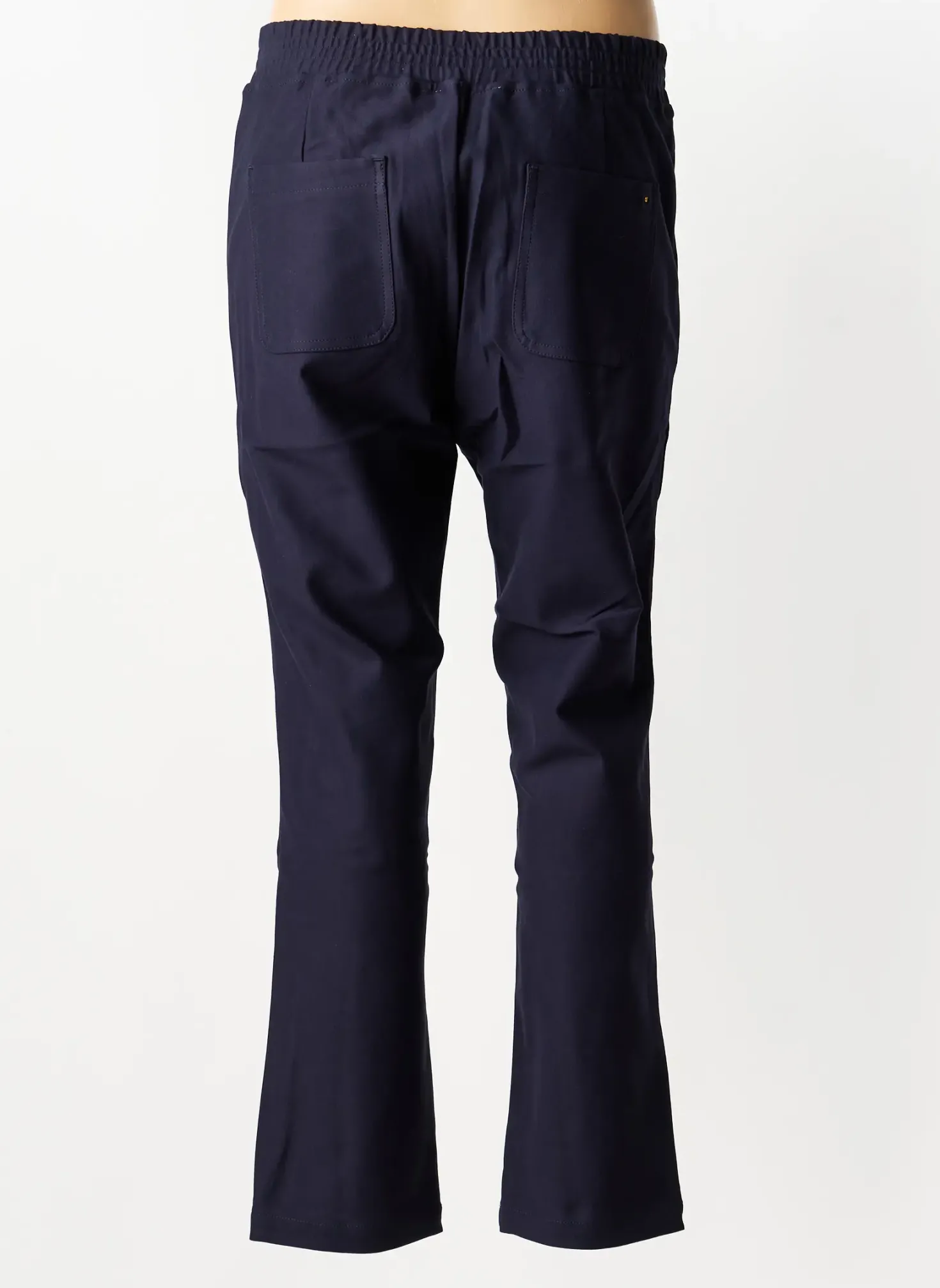 Pantalon Slim Couturist Bleu Taille Normale