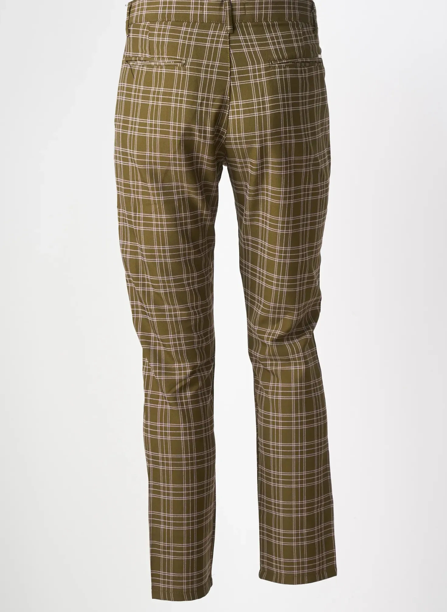 Pantalon Slim Dj Plus Vert Taille Normale
