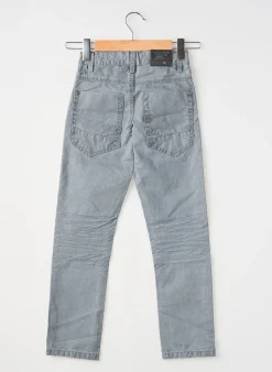 Pantalon Slim Ebound Gris Taille Ajustable