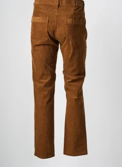 Pantalon Slim Elle Est Ou La Mer Marron Taille Normale
